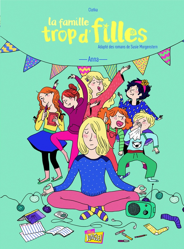 Couverture BD La famille trop d'filles - Tome 1 - Anna