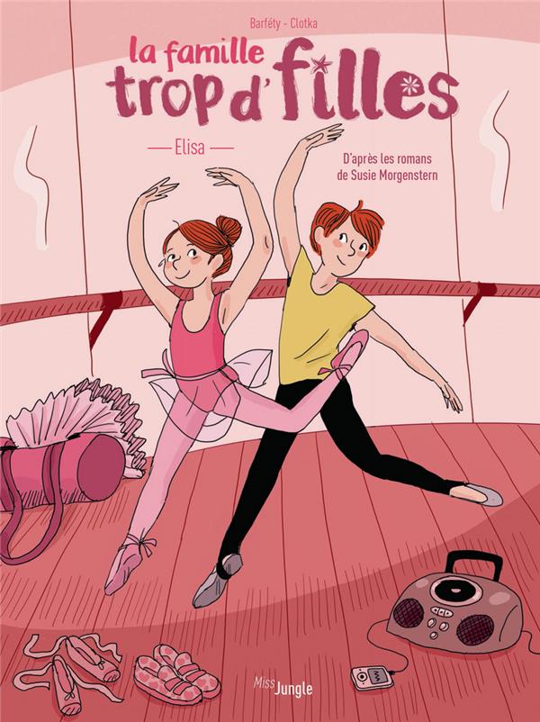 couverture bd La famille trop d'filles - Tome 3 - Elisa