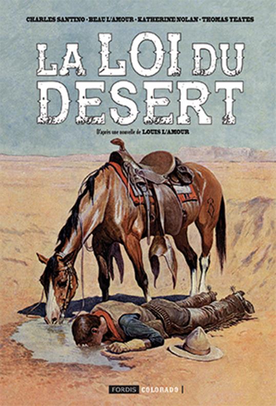 couverture bd La loi du désert