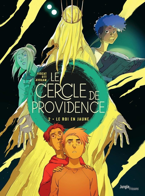 couverture bd Le Cercle de Providence - Tome 2 - Le Roi en jaune