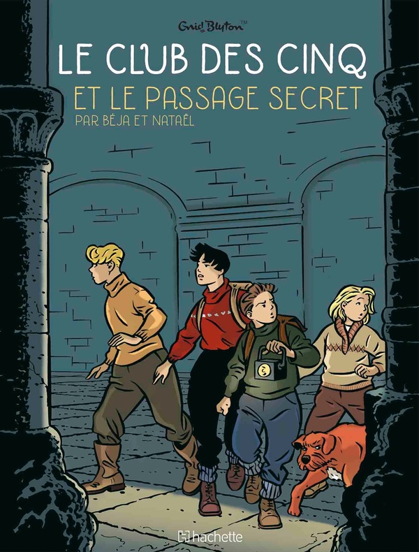 Couverture BD Le Club des Cinq - Tome 2 - Le Club des Cinq et le passage secret