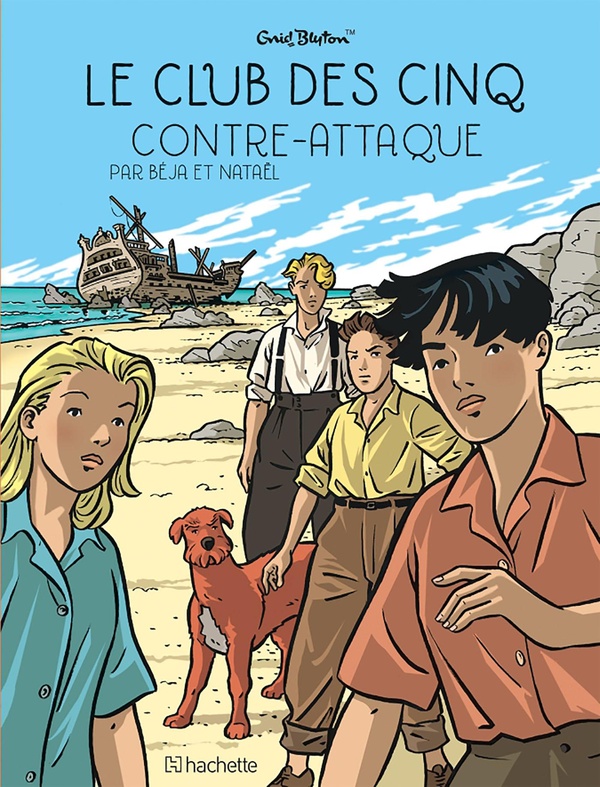 Couverture BD Le Club des Cinq - Tome 3 - Le Club des Cinq contre-attaque