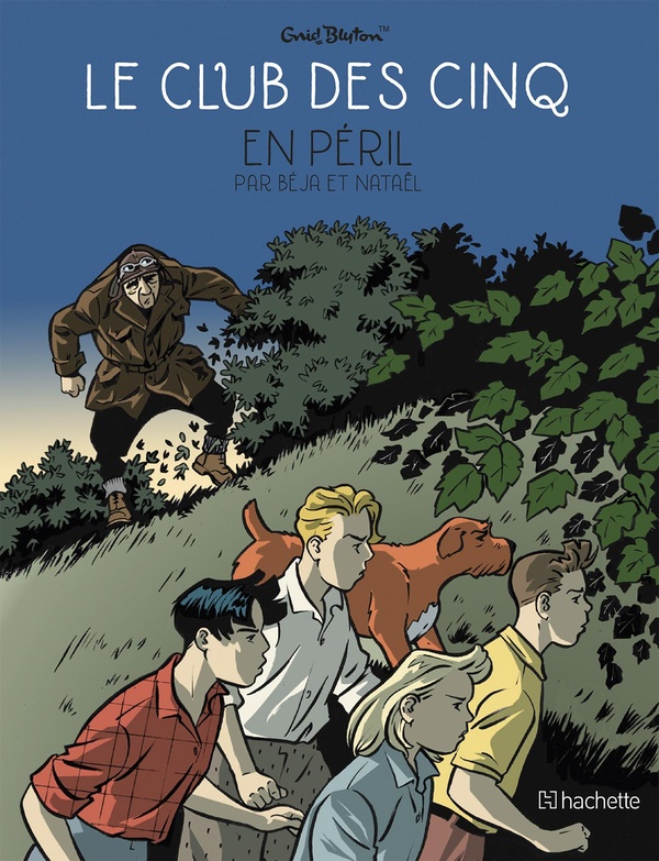 Couverture BD Le Club des Cinq - Tome 5 - Le Club des Cinq en péril