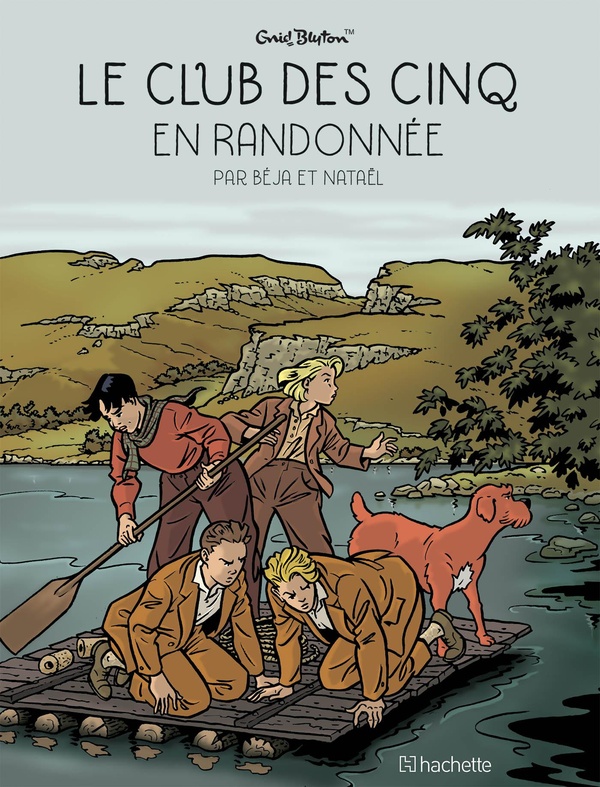 Couverture BD Le Club des Cinq - Tome 7 - Le Club des Cinq en randonnée