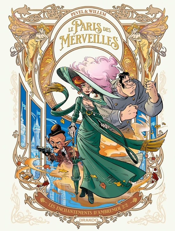Couverture BD Le Paris des merveilles - Tome 2 - Les enchantements d'Ambremer - Partie 2