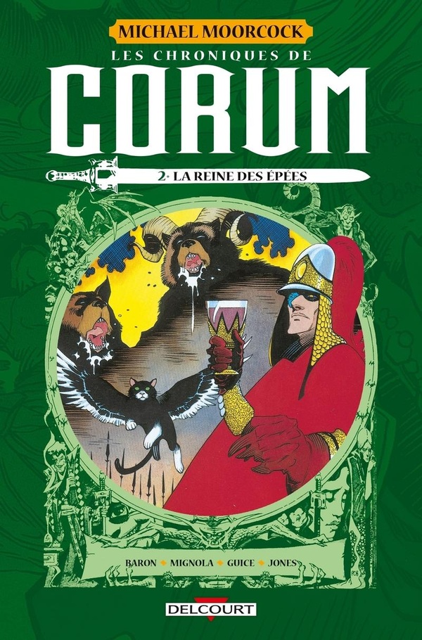 Couverture BD Les chroniques de Corum - Tome 2 - La reine des épées