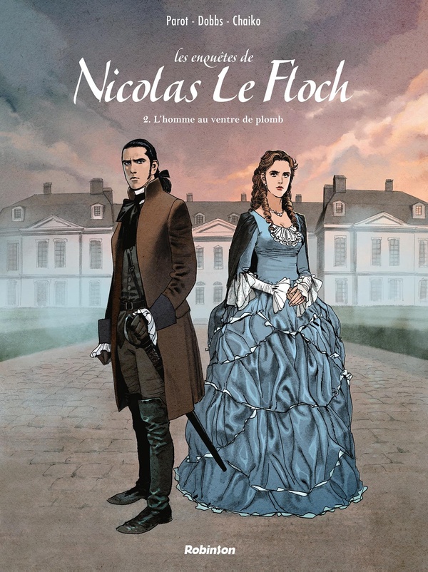 Couverture BD Les enquêtes de Nicolas Le Floch - Tome 2 - L'homme au ventre de plomb