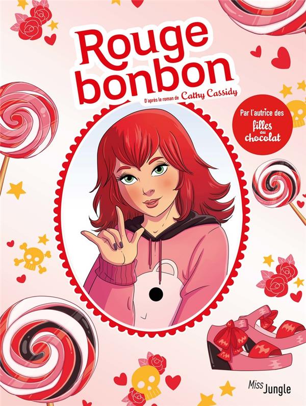 couverture bd Les filles au chocolat - Rouge bonbon