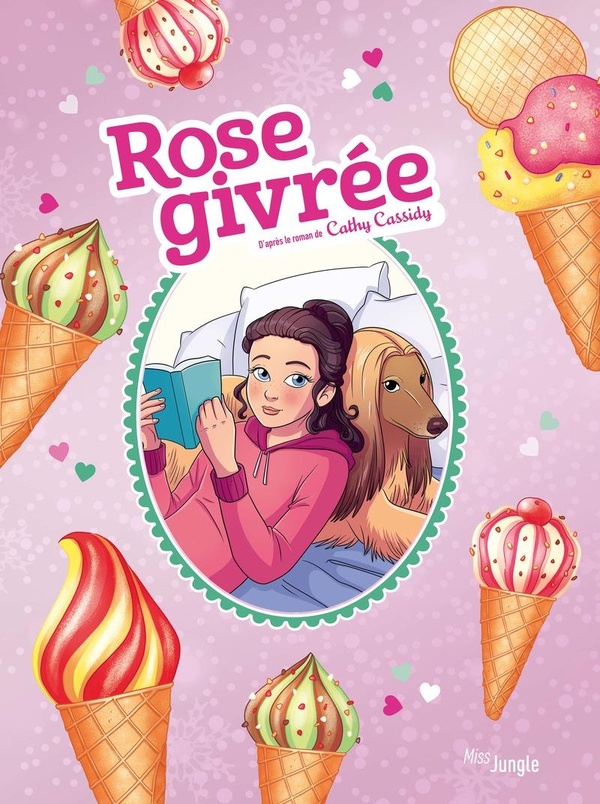couverture bd Les filles au chocolat - Tome 01 - Rose givrée