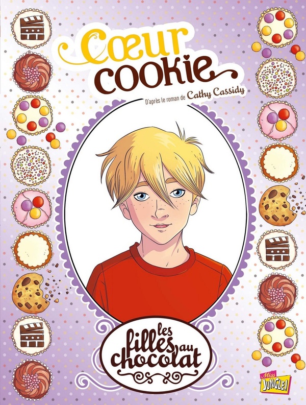 Couverture BD Les filles au chocolat - Tome 06 - Coeur cookie