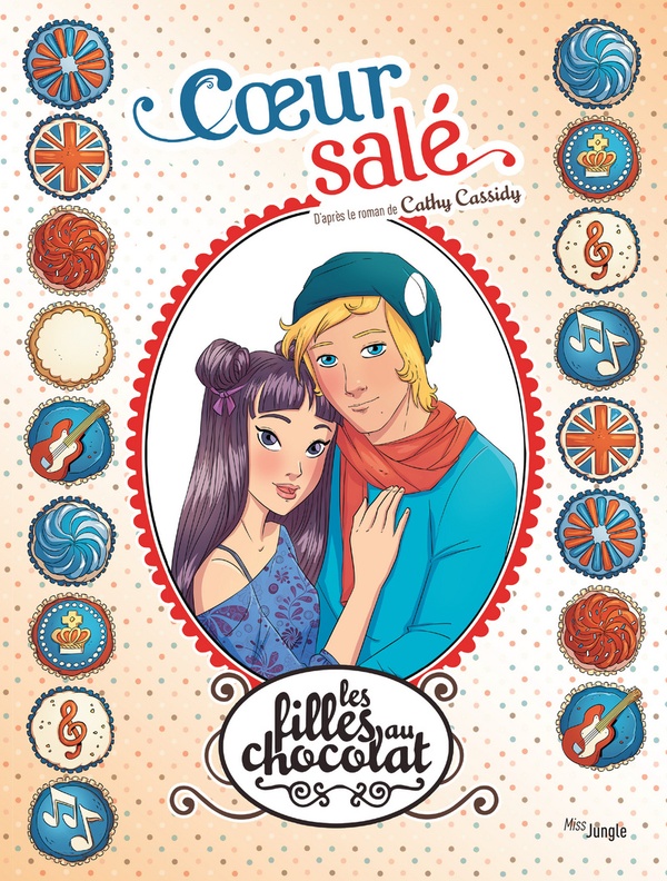Couverture BD Les filles au chocolat - Tome 07 - Coeur salé