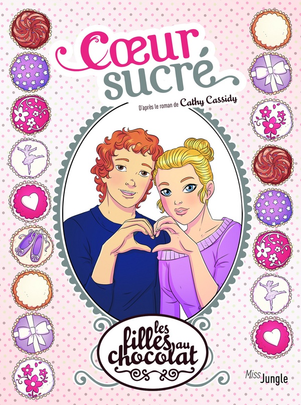 Couverture BD Les filles au chocolat - Tome 08 - Coeur sucré