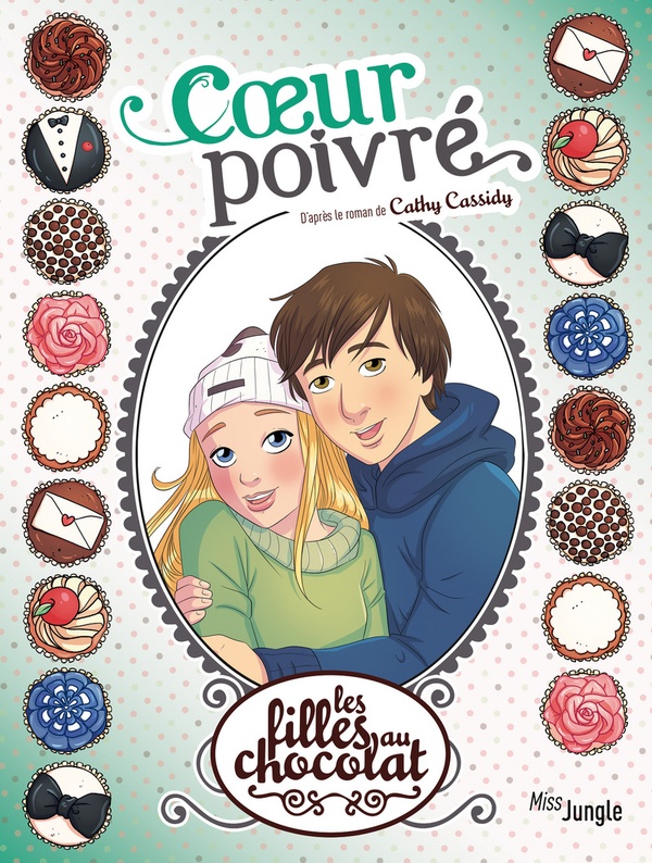 Couverture BD Les filles au chocolat - Tome 09 - Coeur poivré