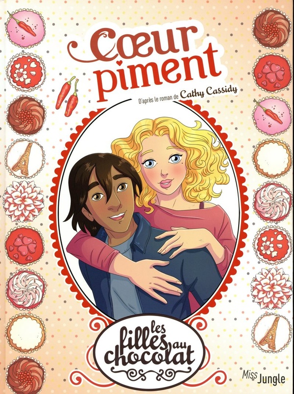 Couverture BD Les filles au chocolat - Tome 10 - Coeur piment