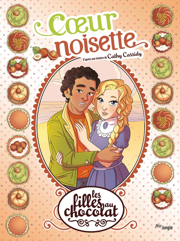 Couverture BD Les filles au chocolat - Tome 11 - Coeur noisette