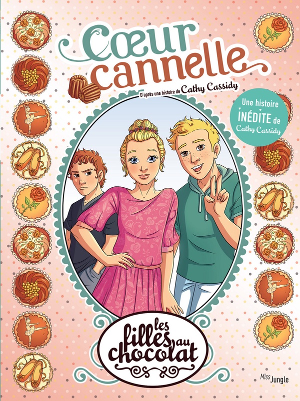 Couverture BD Les filles au chocolat - Tome 12 - Coeur cannelle