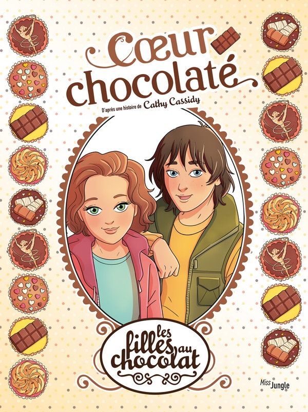 Couverture BD Les filles au chocolat - Tome 13 - Coeur chocolaté