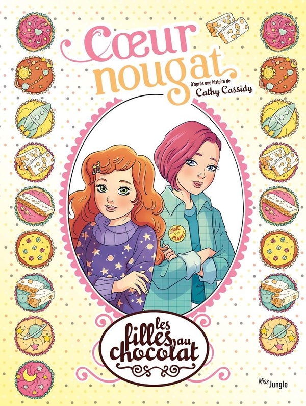 Couverture BD Les filles au chocolat - Tome 14 - Coeur nougat