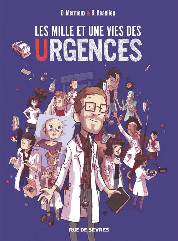 couverture bd Les mille et une vies des urgences