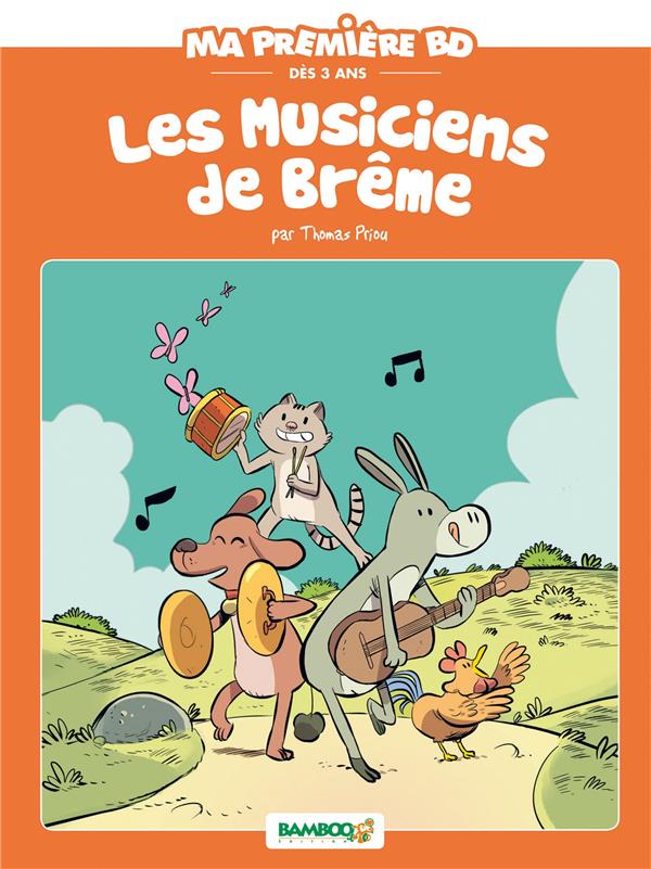 couverture bd Les musiciens de Brême