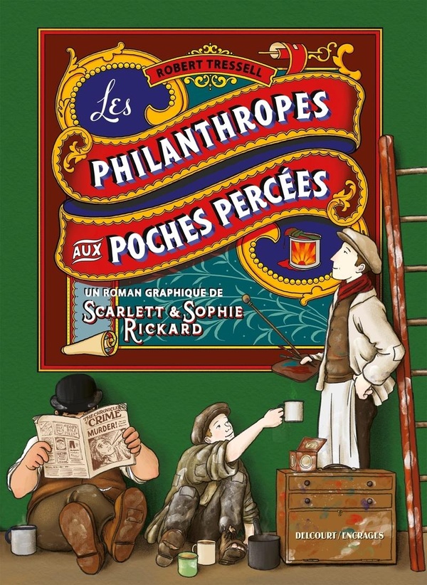 Adaptation BD de Les Philanthropes aux poches percées
