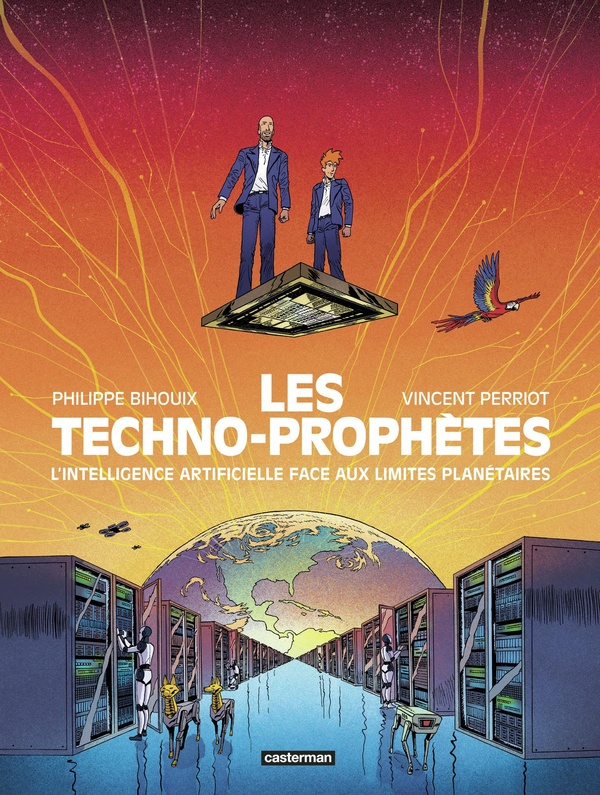 couverture bd Les Techno prophètes : L'intelligence artificielle face aux limites planétaires
