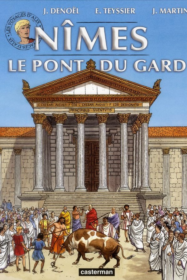 couverture bd Les voyages d'Alix - Tome 33 - Nîmes, le pont du Gard