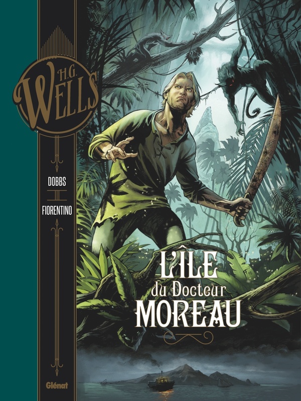 couverture bd L'île du docteur Moreau