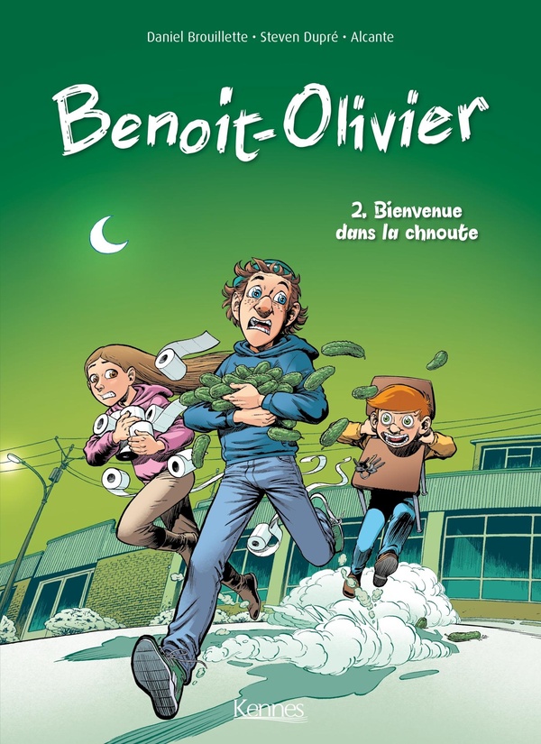 Couverture BD L'incroyable histoire de Benoit-Olivier - Tome 2 - Bienvenue dans la chnoute