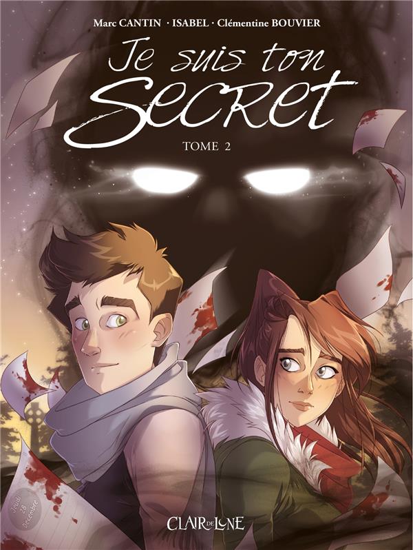 Couverture BD Messages - Je suis ton secret - Tome 2
