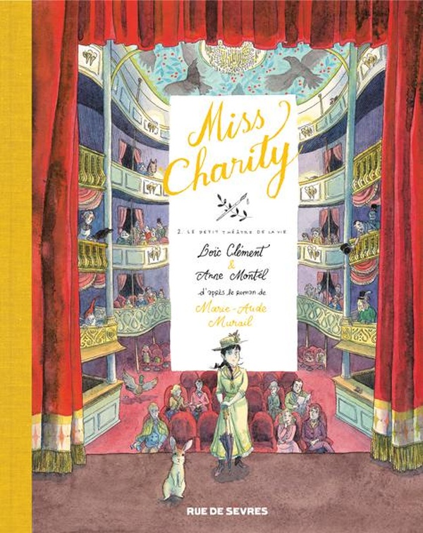 couverture bd Miss Charity - Tome 2 - Le petit théâtre de la vie