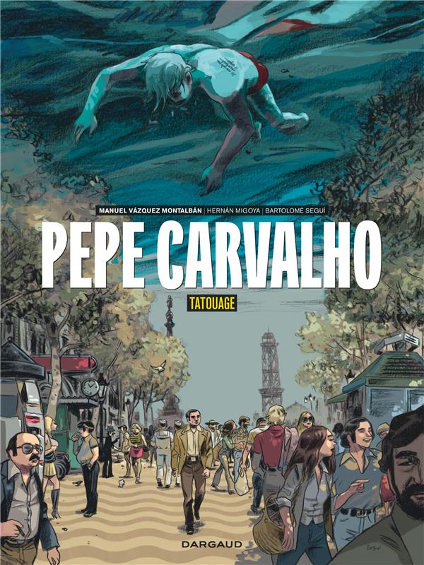 couverture bd Pepe Carvalho - Tome 1 - Tatouage