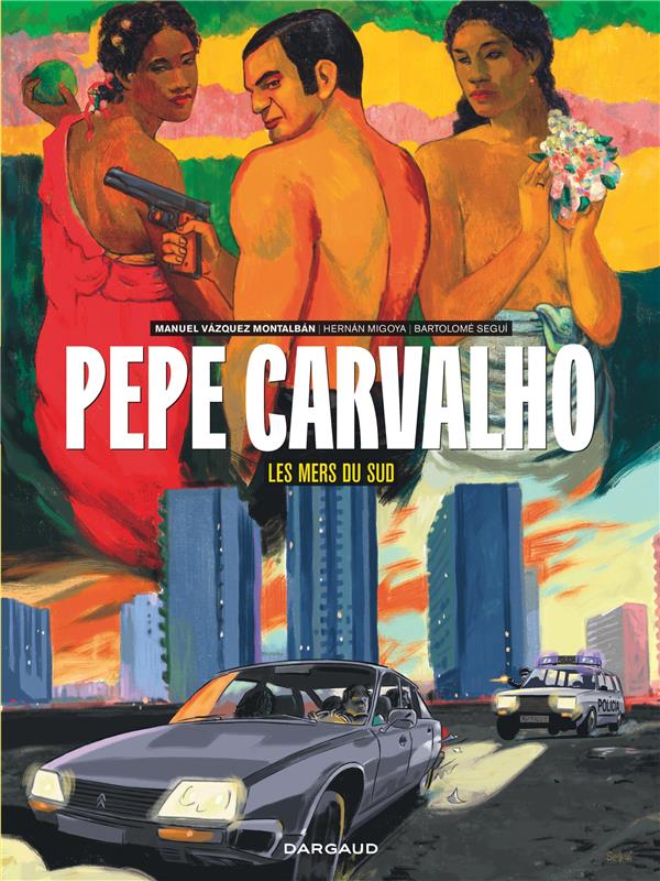 Couverture BD Pepe Carvalho - Tome 3 - Les mers du Sud