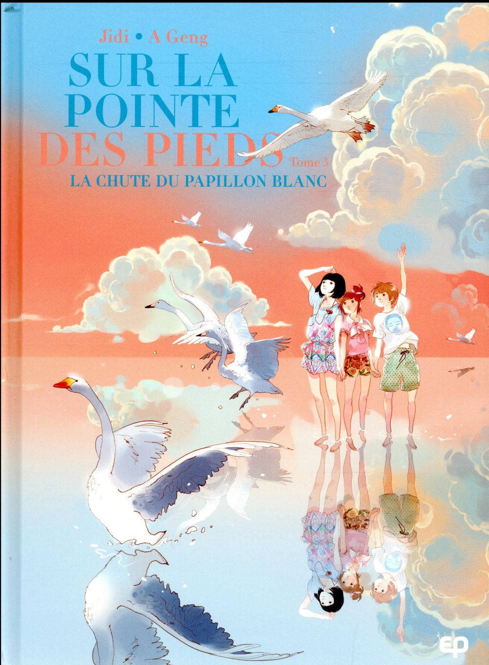 couverture bd Sur la pointe des pieds - Tome 3 - La chute du papillon blanc