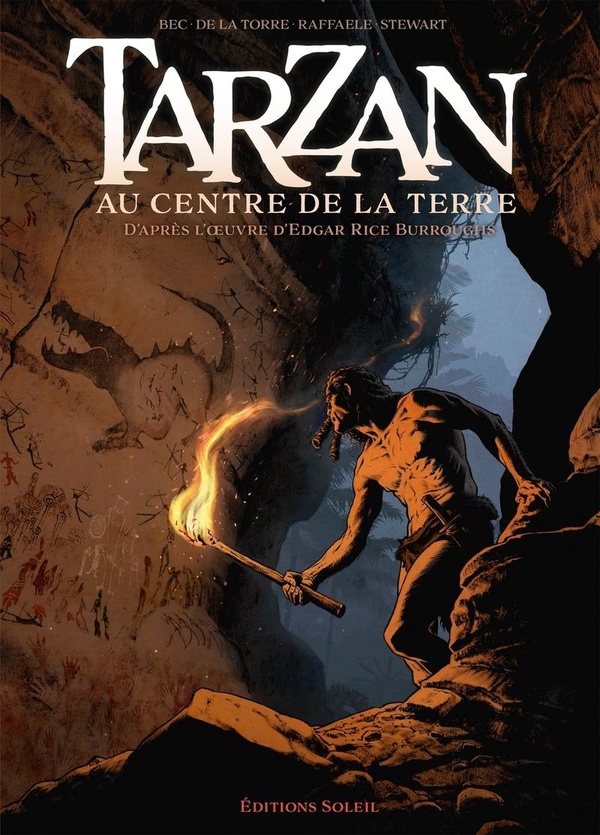 couverture bd Tarzan - Au centre de la Terre - Tome 2
